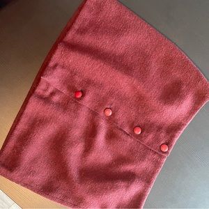 COTTON Woolen short skirt